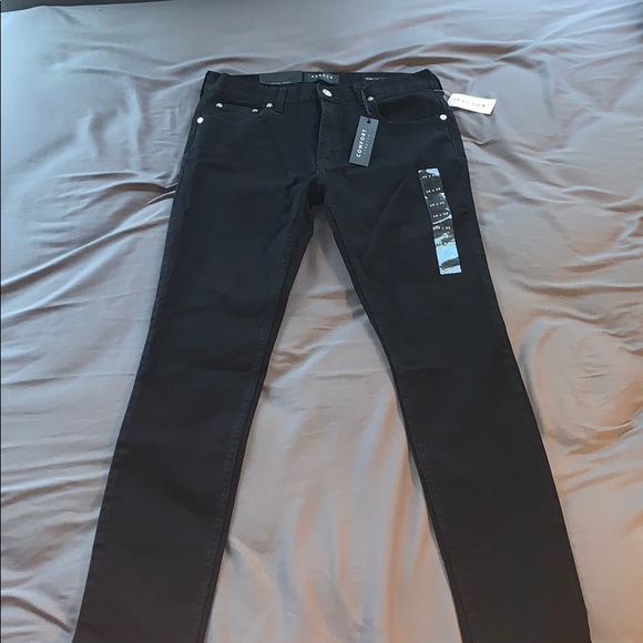 PacSun Black Comfort Stretch 30x32 Skinny Jeans - Picture 1 of 3